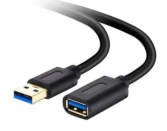 卡哲尼USB3.0公對母延長線